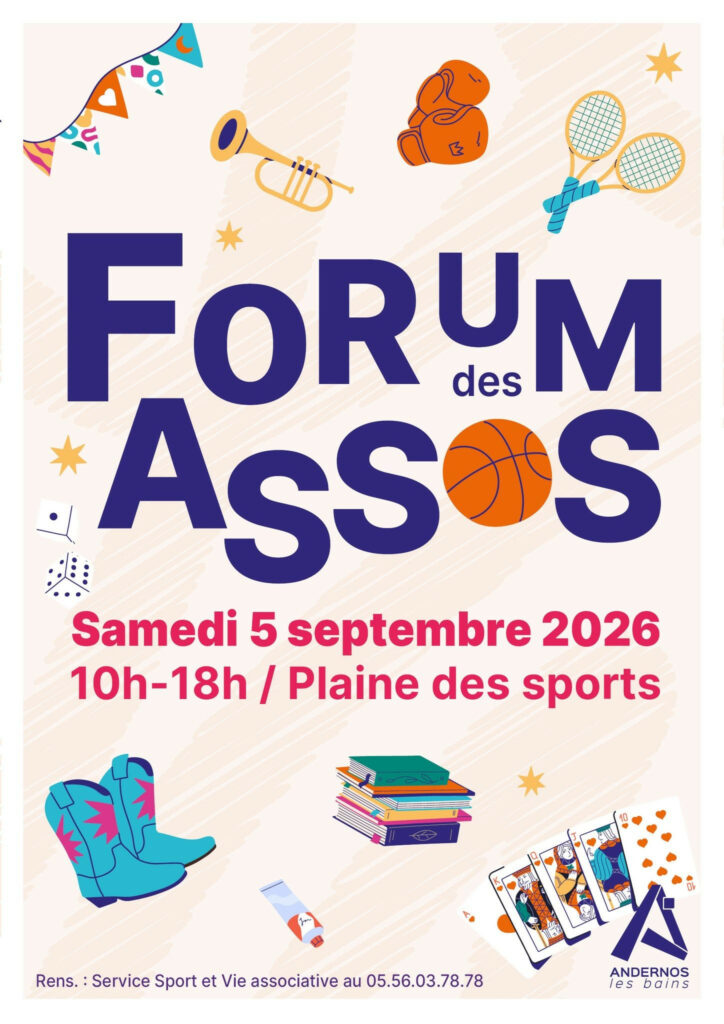 Forum des associations andernos 2026