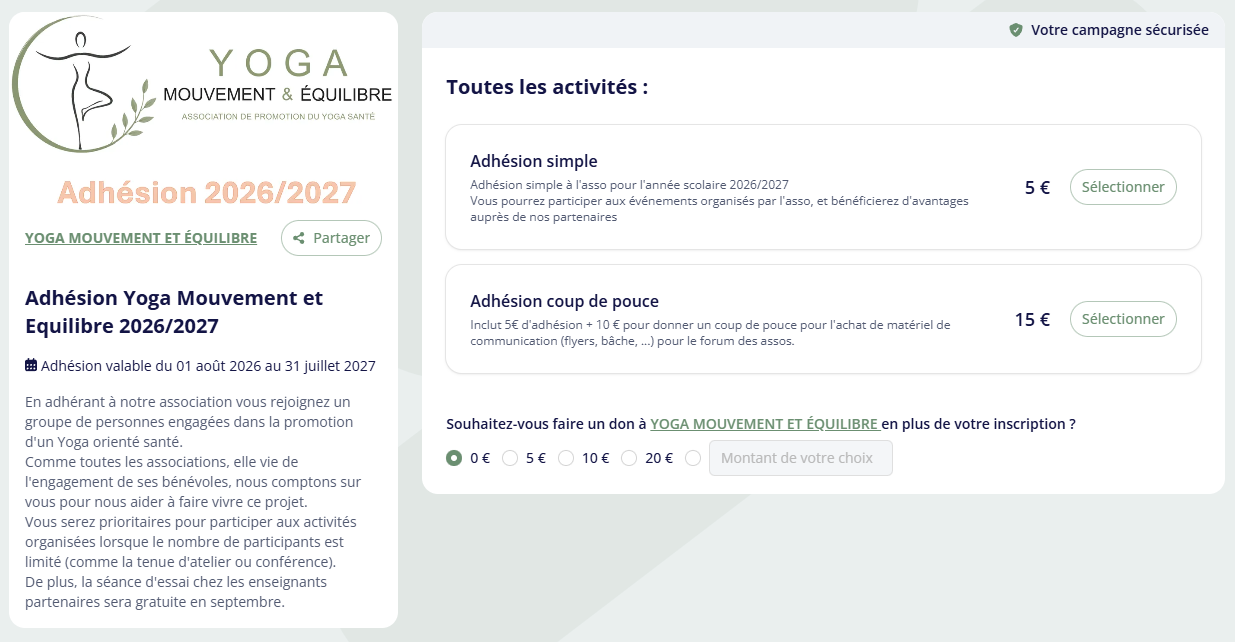 adhesion yoga mouvement equilibre